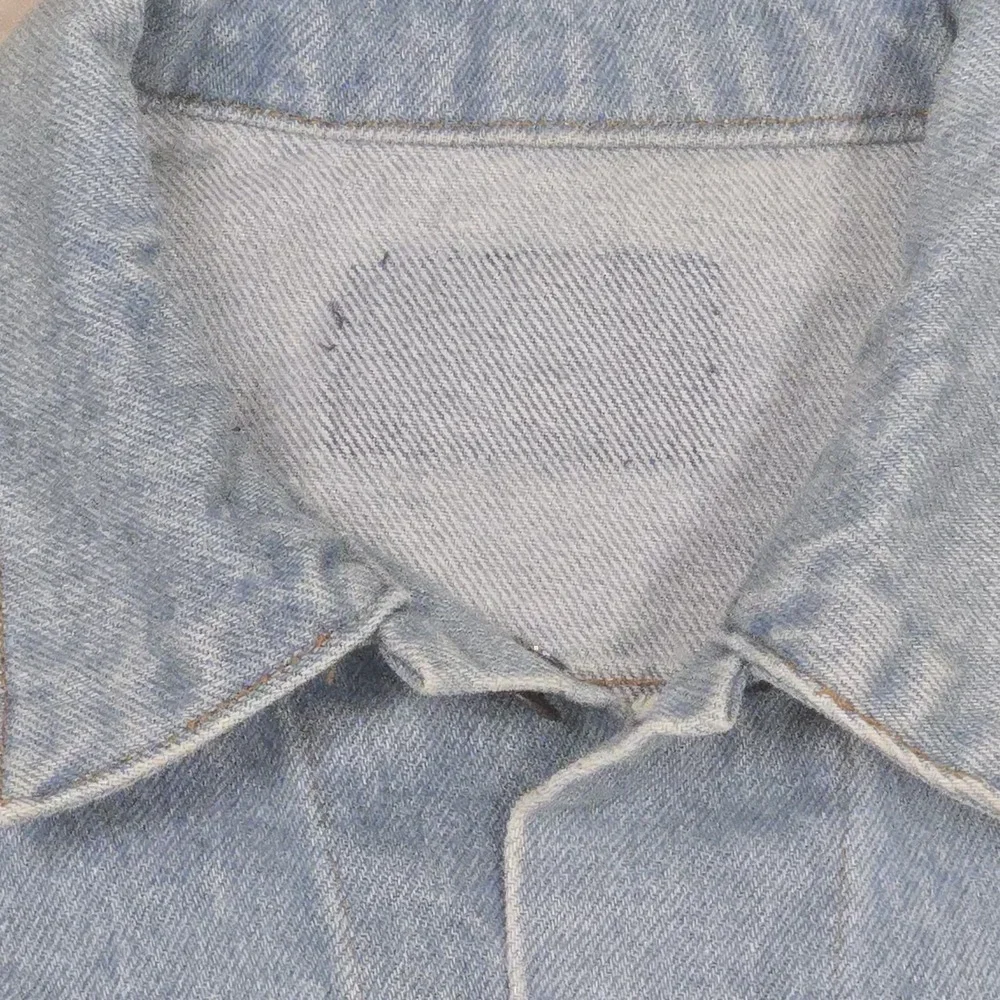 Vtg 1984 Levi's Denim Trucker Jacket Men's L (42R) Light Wash 70506-0211 USA VGC
